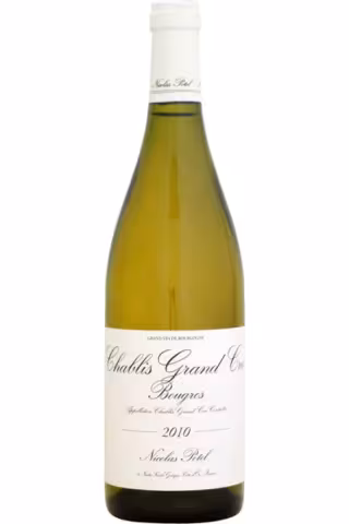 Bottle of Chablis Grand Cru Bourgos